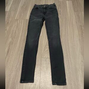 7 For All Mankind Charcoal Skinny Jeans